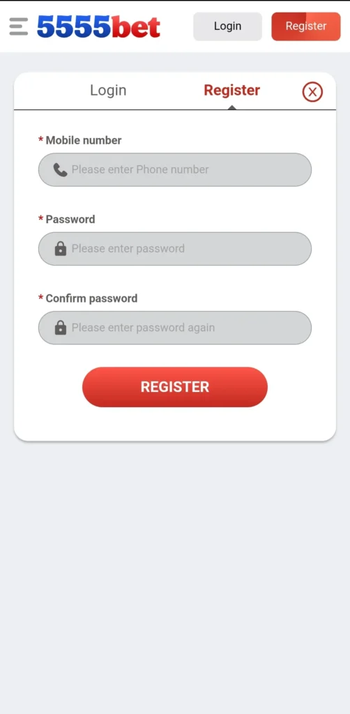 5555PAK Game Register